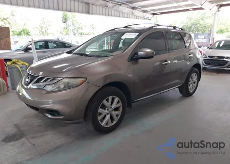 2011 Nissan Murano Sv из США, поврежденный, VIN JN8AZ1MU2BW064929